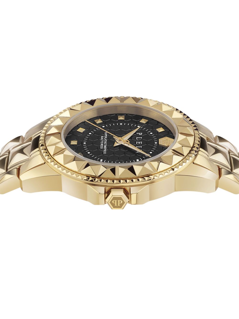 Philipp Plein Lady Rock 38 mm horloge - Zwart