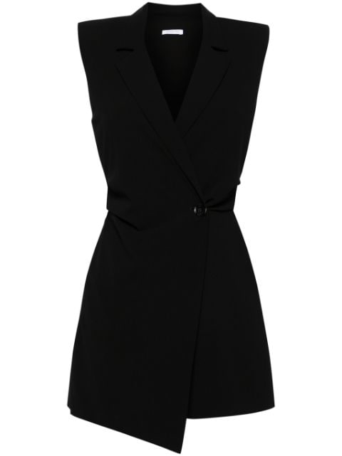 Patrizia Pepe double-breasted crepe playsuit