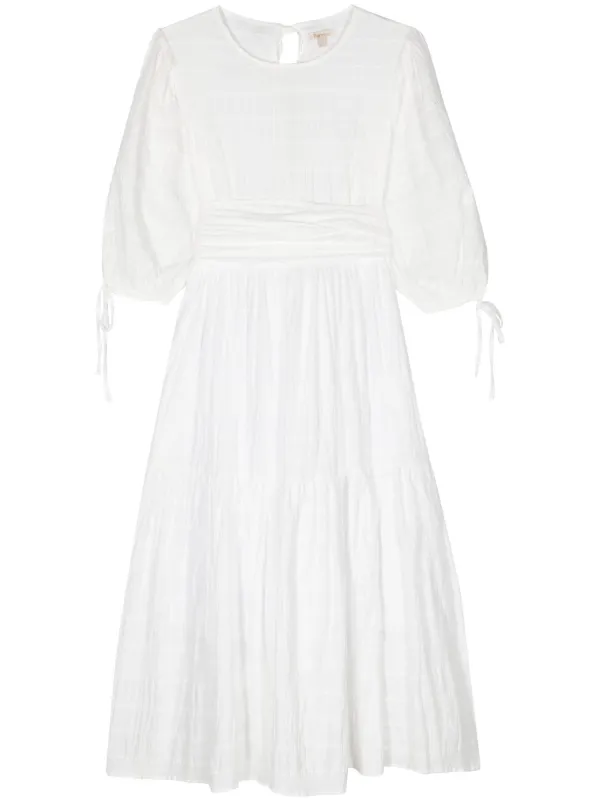 Barbour dress white on sale