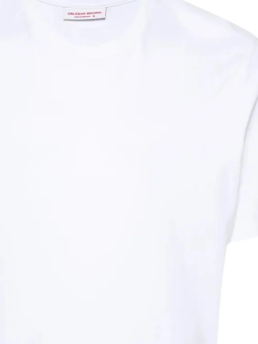 Orlebar Brown Cotton Jersey T-shirt in White, view 2