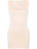 Alex Perry draped satin mini dress - Pink