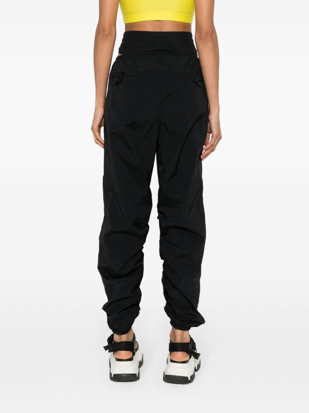 Shop Adidas Originals X Rui Zhou Layered Track Pants In Black