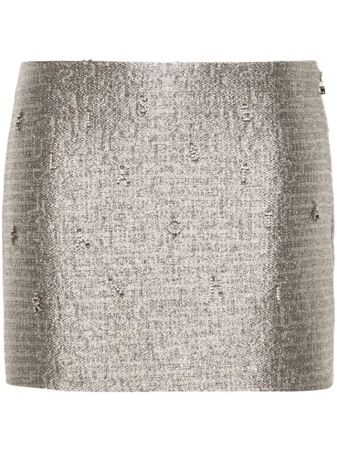 Elisabetta Franchi tweed mini skirt