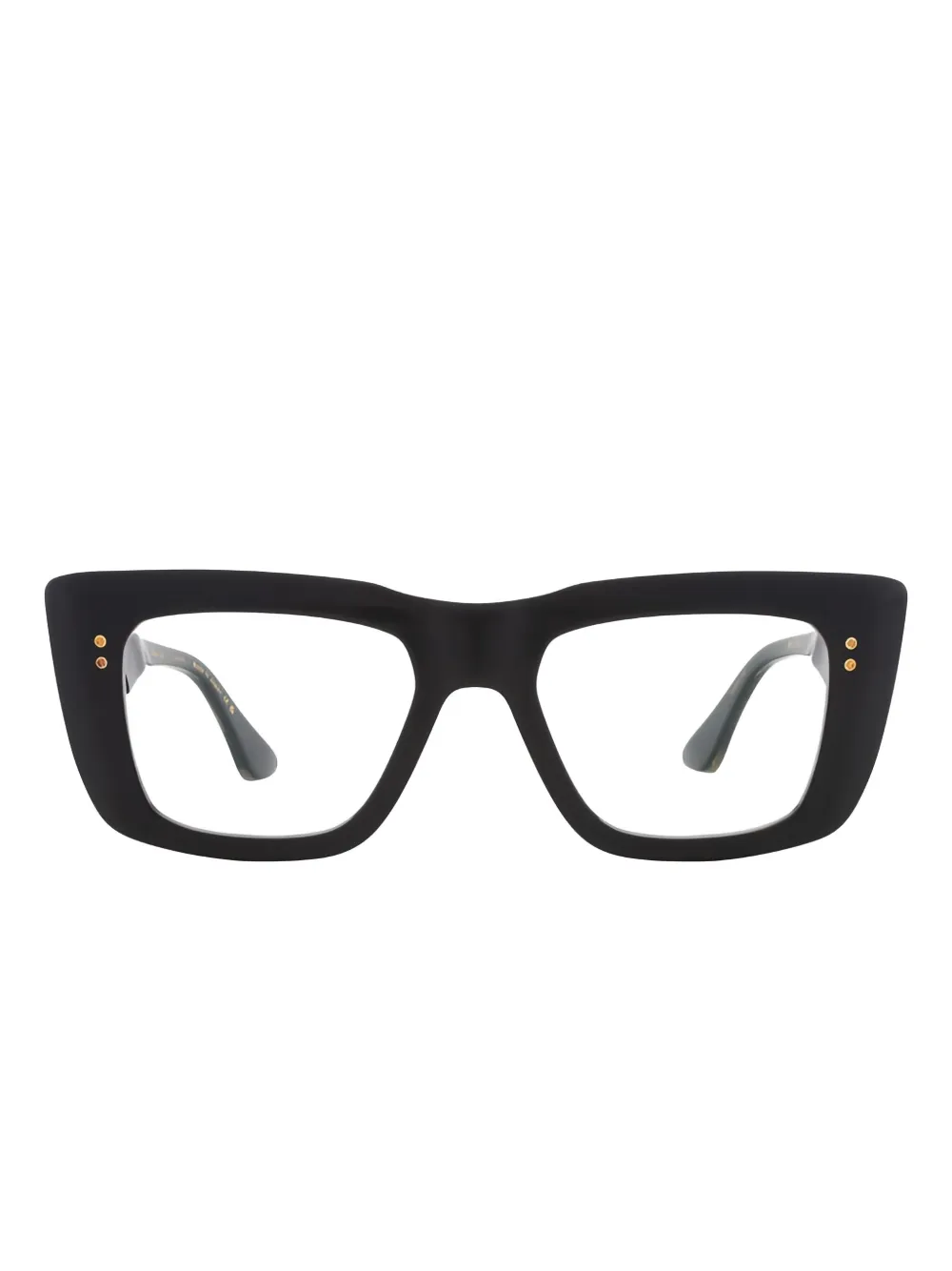 Dita Eyewear Mahine Square Glasses In Black