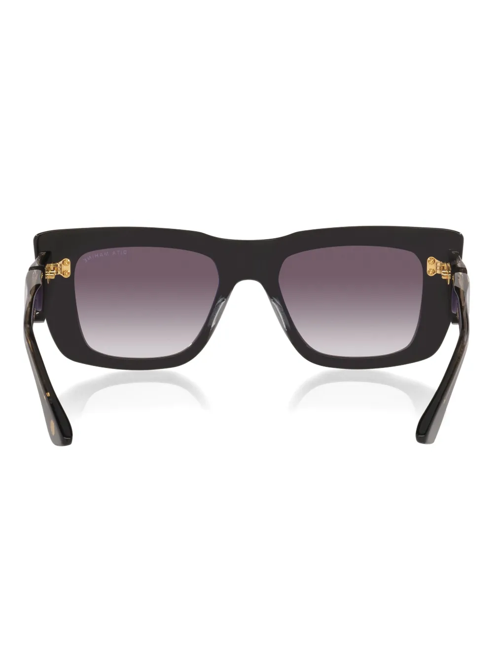 Dita Eyewear Square-frame Sunglasses In Black