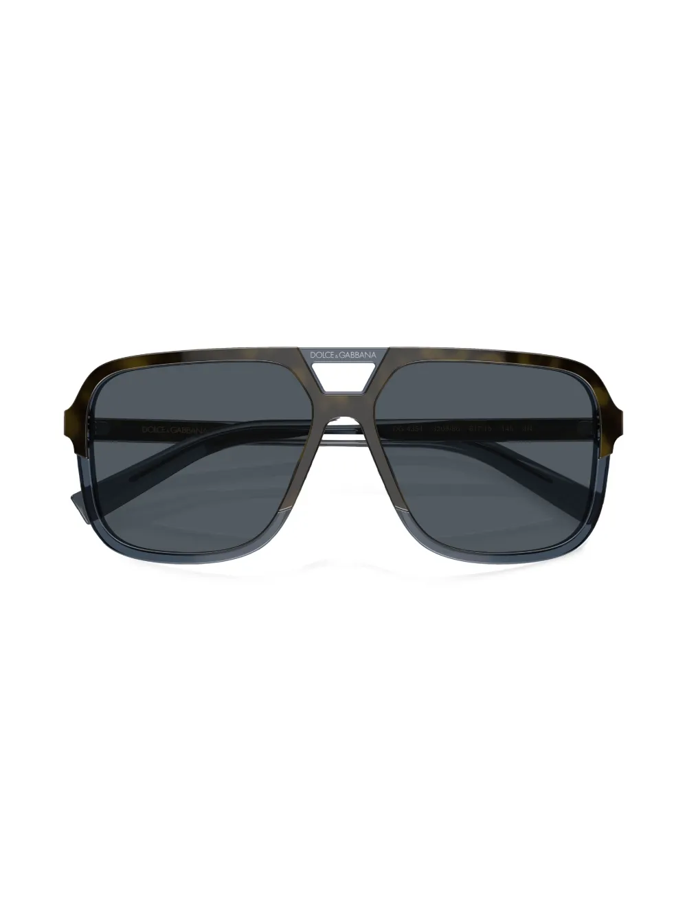 Dolce & Gabbana Acetate Angel Sunglasses In Black