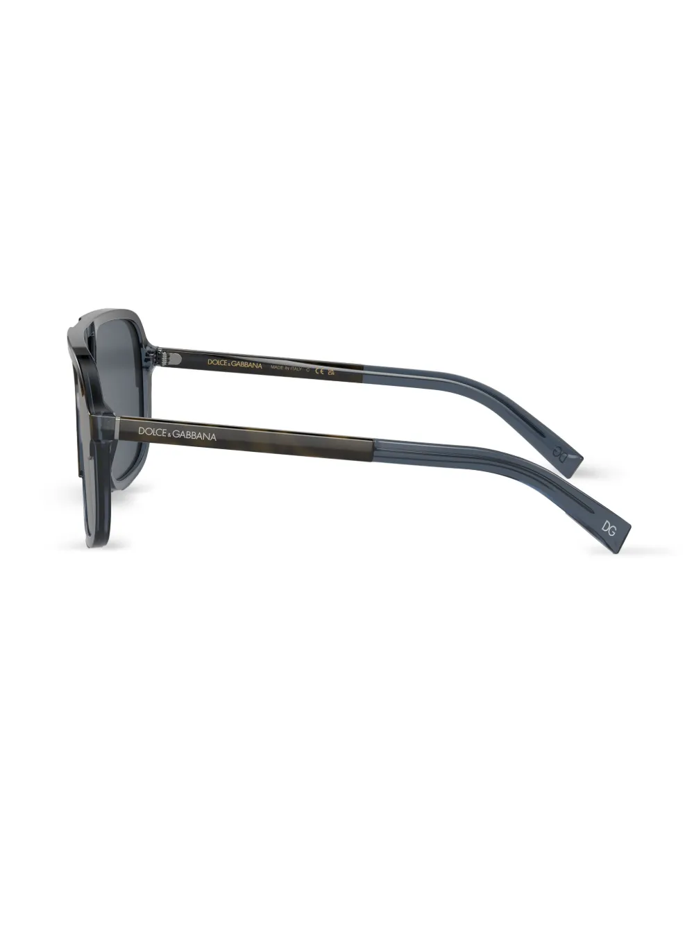 Dolce & Gabbana Acetate Angel Sunglasses In Black