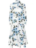 Emilia Wickstead Tomasina midi dress - White