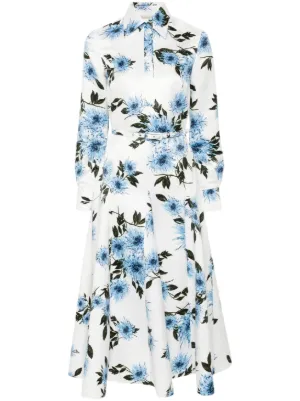 classy light blue dress Amoris T709 Elegant Chiffon Mini Dress with Neck Scarf Light Blue / XXS