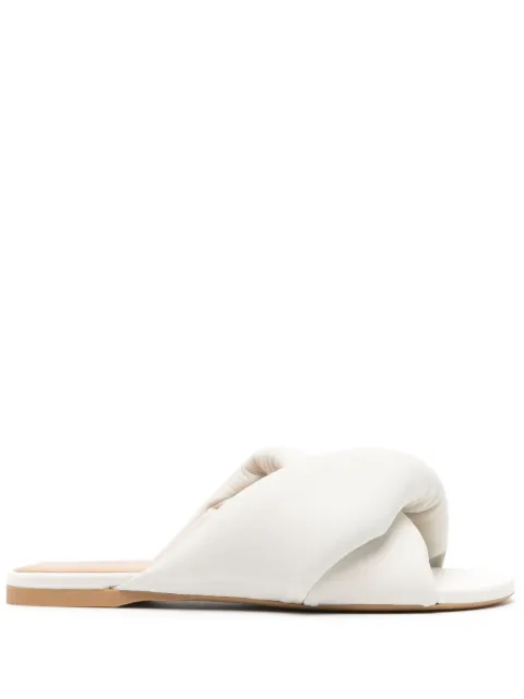 JW Anderson leather flat sandals