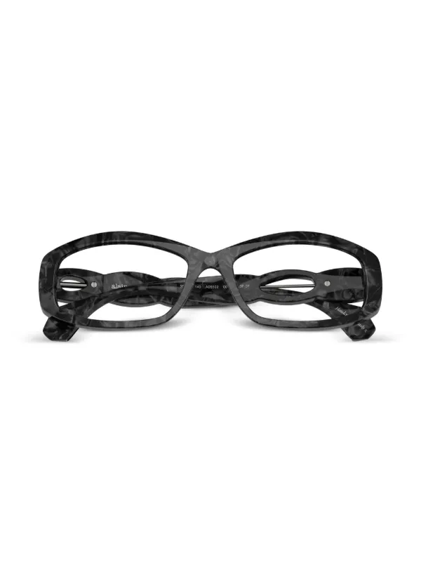 Alain Mikli rectangle-frame Sunglasses | Black | FARFETCH display picture 2