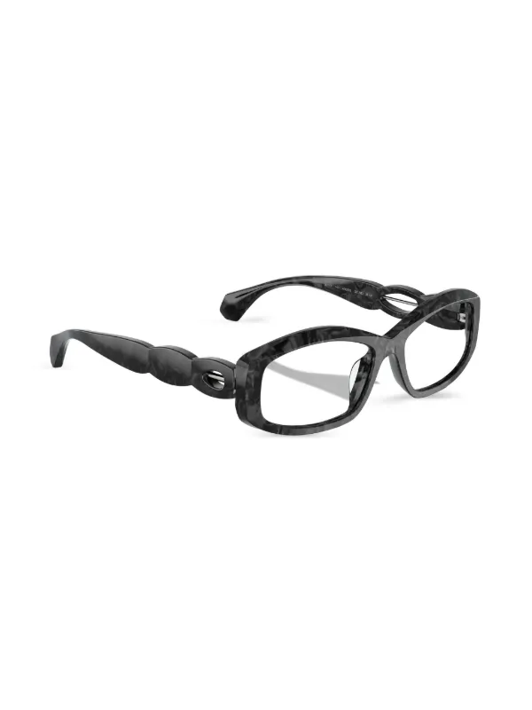 Alain Mikli rectangle-frame Sunglasses | Black | FARFETCH display picture 1