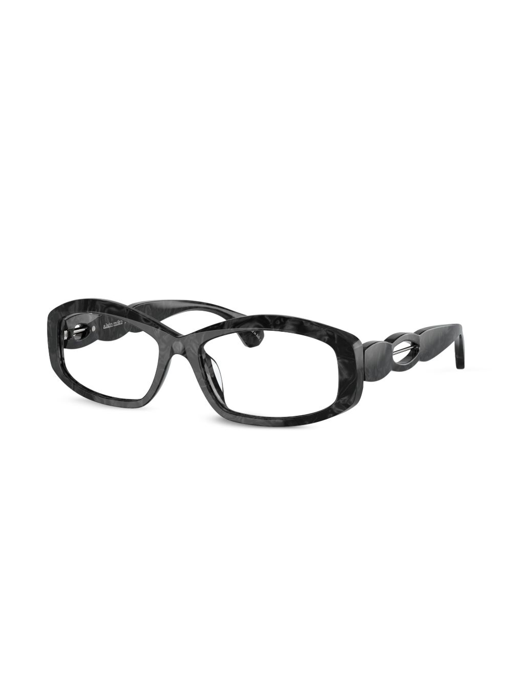 Alain Mikli rectangle-frame sunglasses - Black