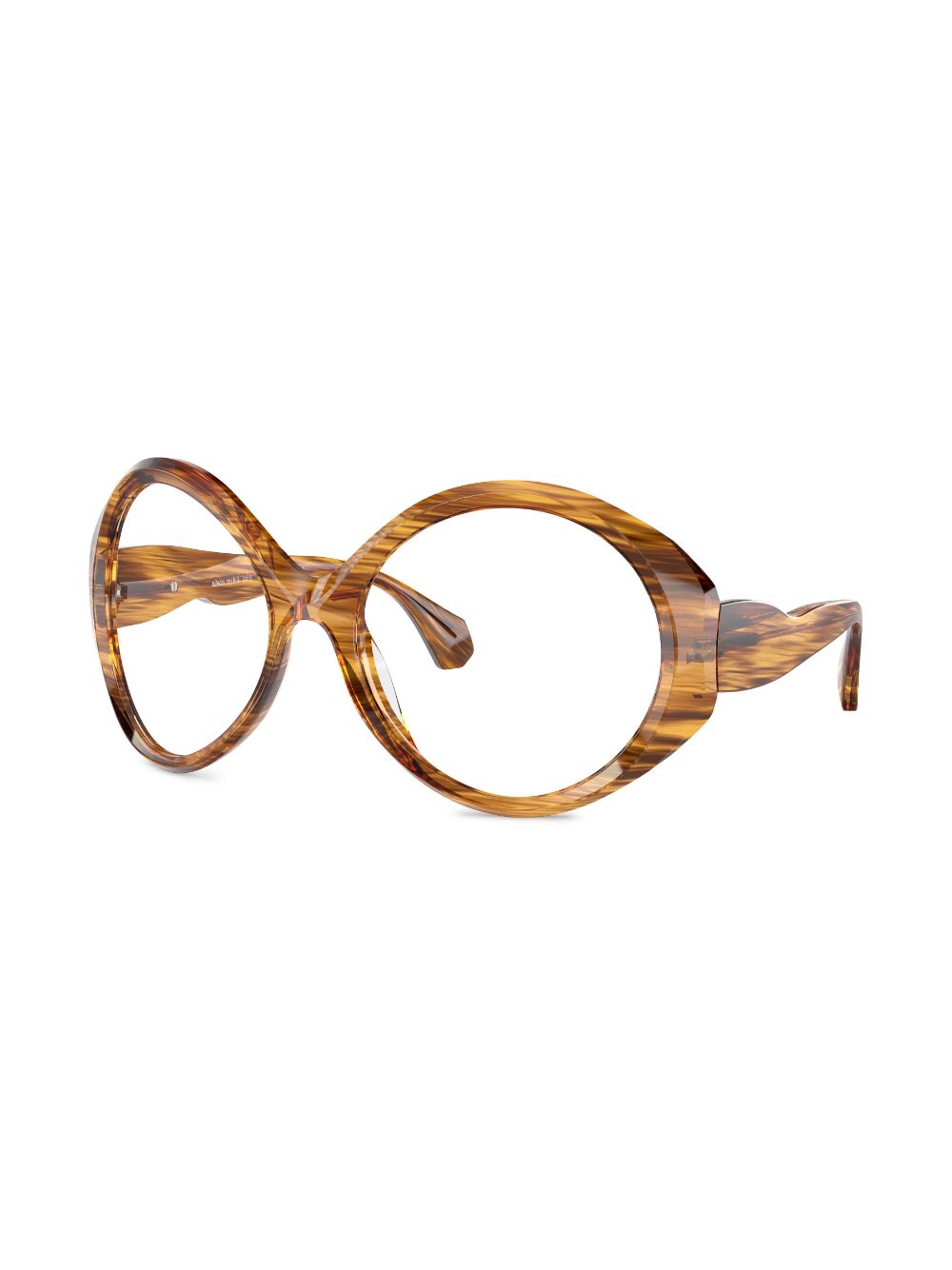 Alain Mikli round-frame sunglasses - Brown