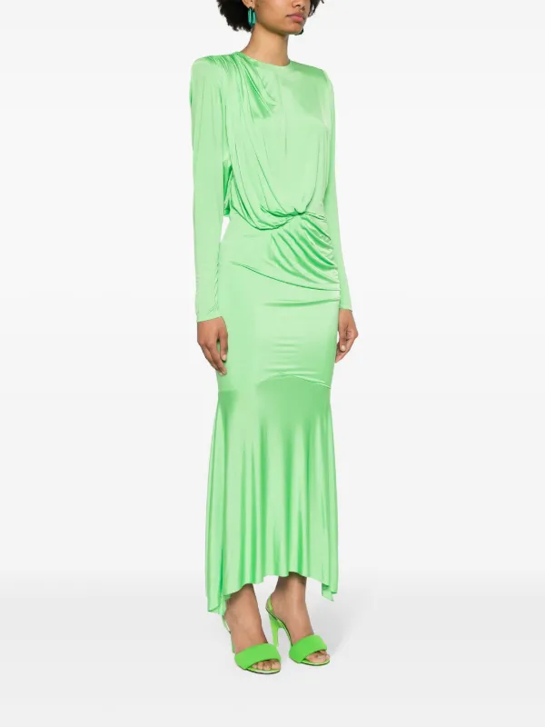 ワンピース ALEXANDRE VAUTHIER Woman Dress Green 233DR1953 CYPRESSGREEN ALEXANDRE VAUTHIER Long Maxi Dress | VAO Concept Store
