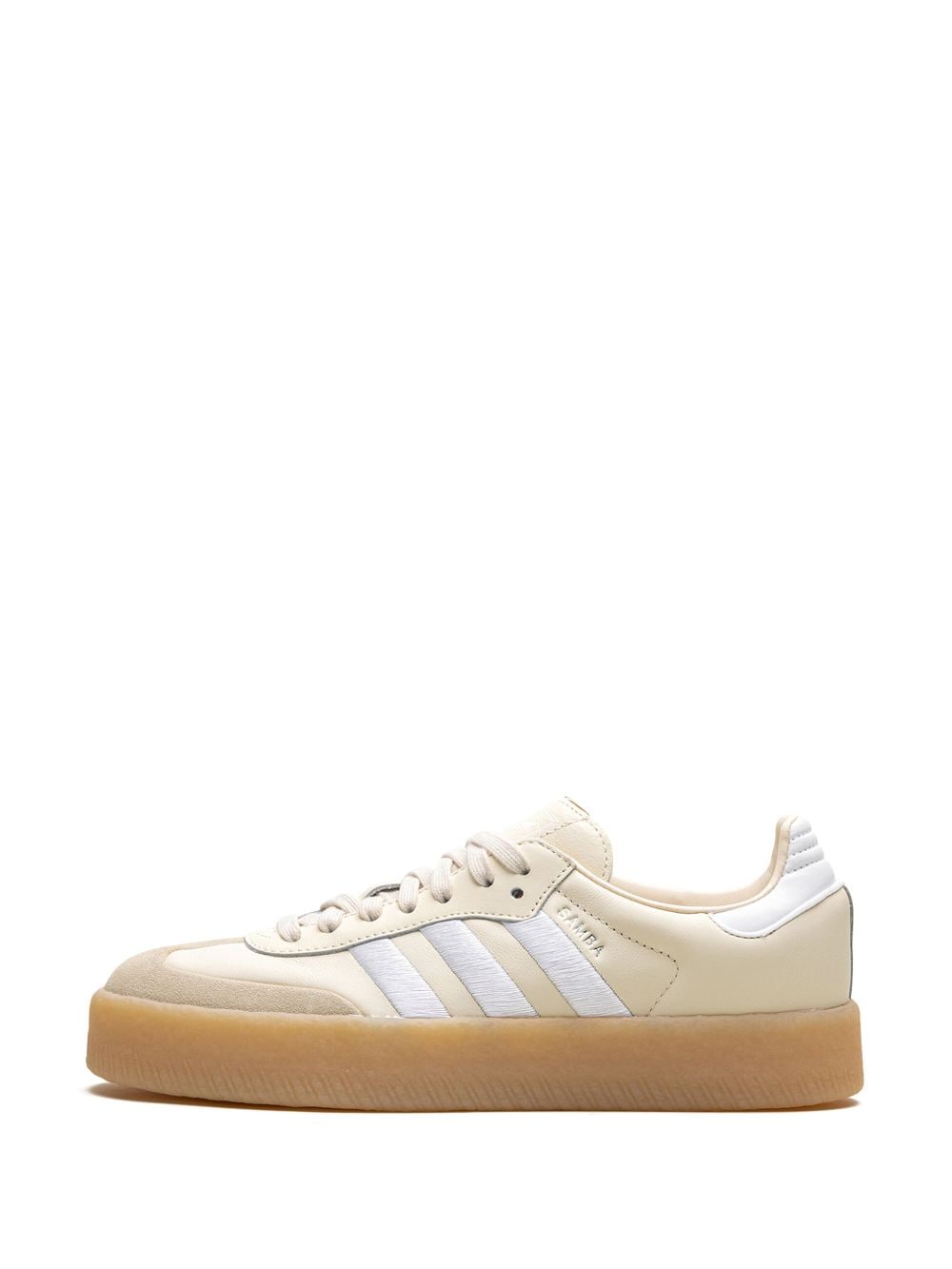 Shop Adidas Originals Sambae "wonder/white/gum" Sneakers In Neutrals