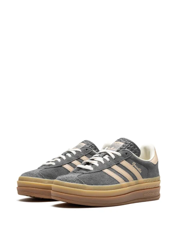adidas gazelle silver green womens Replacement Laces for adidas Gazelle White / 140 cm / 55 in / Flat Shoe Laces main image 1