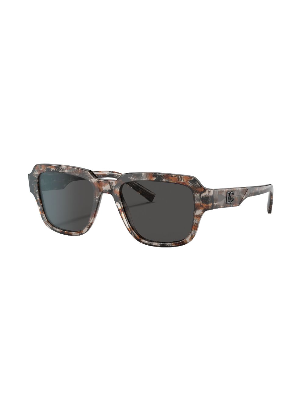 Dolce & Gabbana Eyewear Patterned sunglasses - Grey