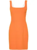 Emilia Wickstead Salma textured mini dress - Orange