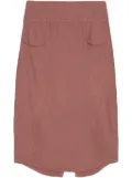 Transit linen midi skirt - Brown