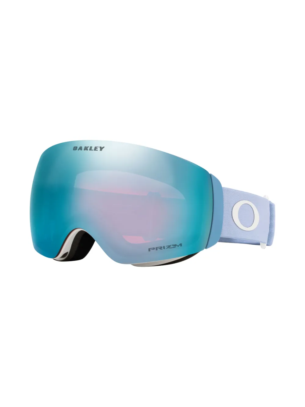 Oakley Womens Black Oo7050 00 Flight Deck Ski Goggles In Blue