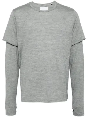 Boris Bidjan Saberi ロングTシャツ | グレー | FARFETCH JP