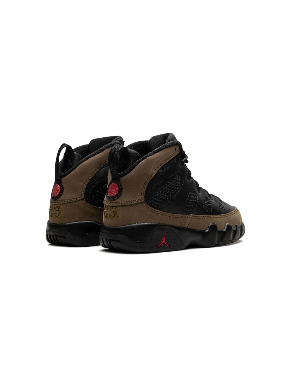 Jordan Kids Air Jordan 9 "Olive 2024" sneakers Zwart