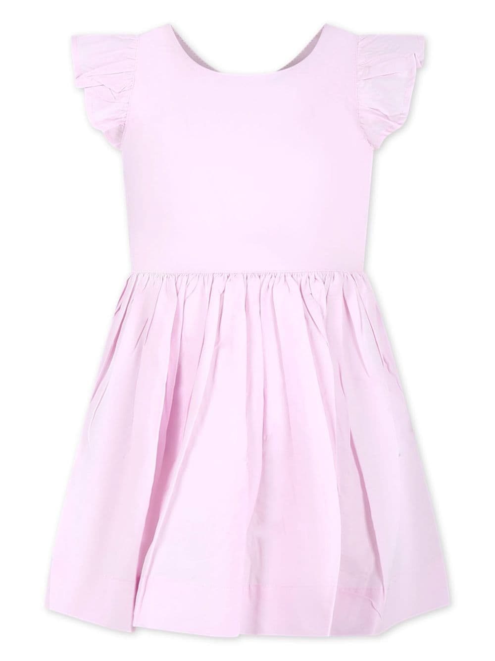 Shop Molo Candidi Ruffle-detail Dress In Pink