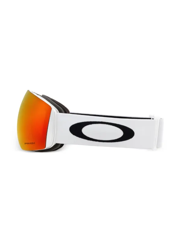Oakley Flight Deck L Snow Goggles | White | FARFETCH CA