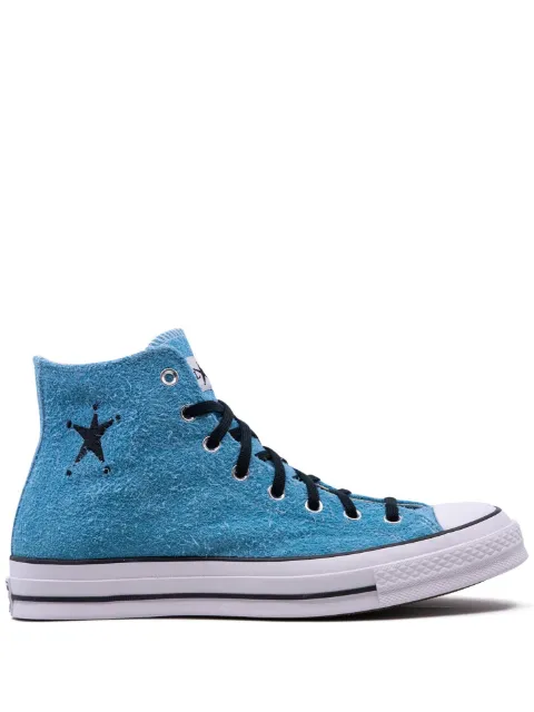 Converse x Stussy Chuck 70 "Blue" sneakers