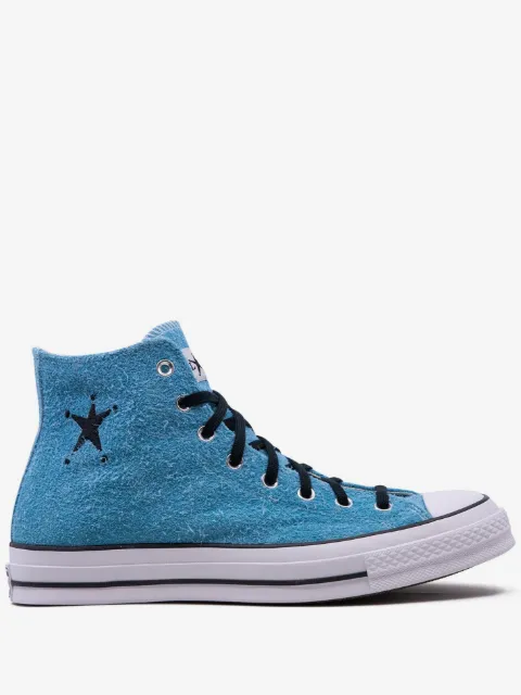 Converse x Stussy Chuck 70 "Blue" sneakers