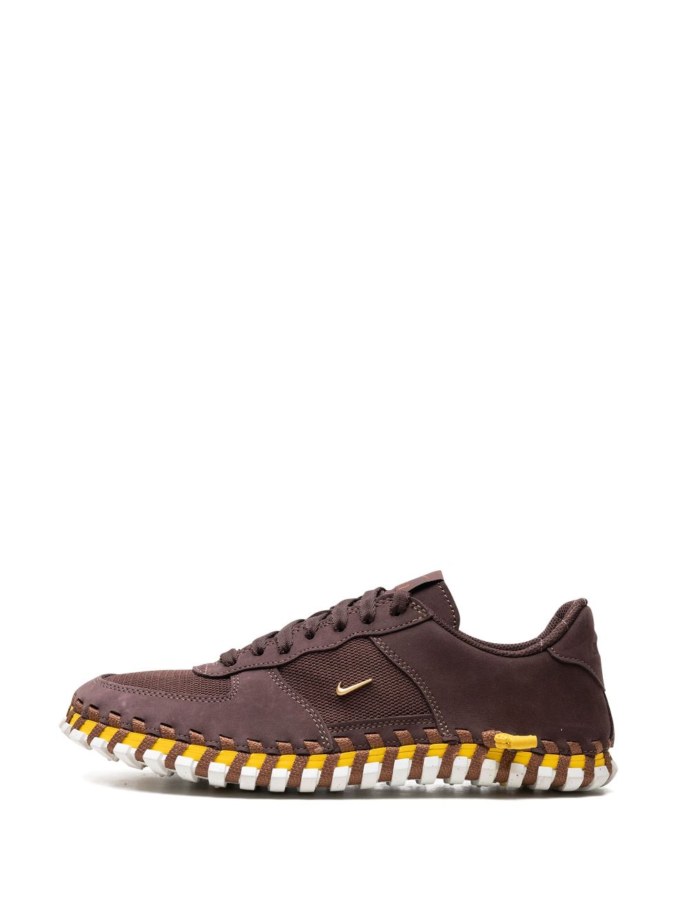 Shop Nike X Jacquemus J Force 1 "earth" Sneakers In Brown