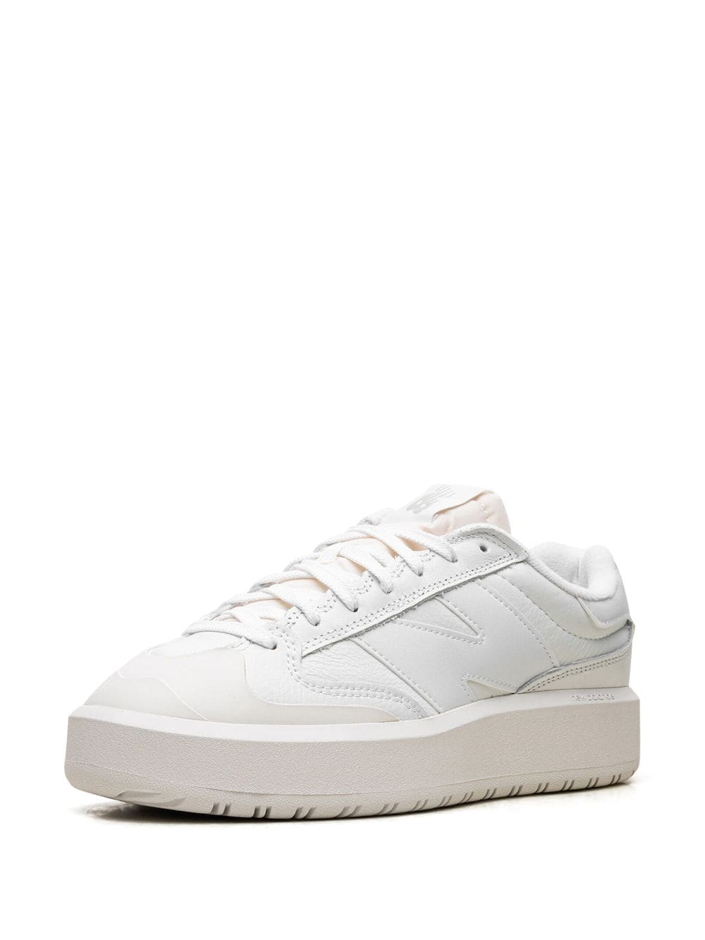 Shop New Balance Ct302 Lace-up Sneakers In White