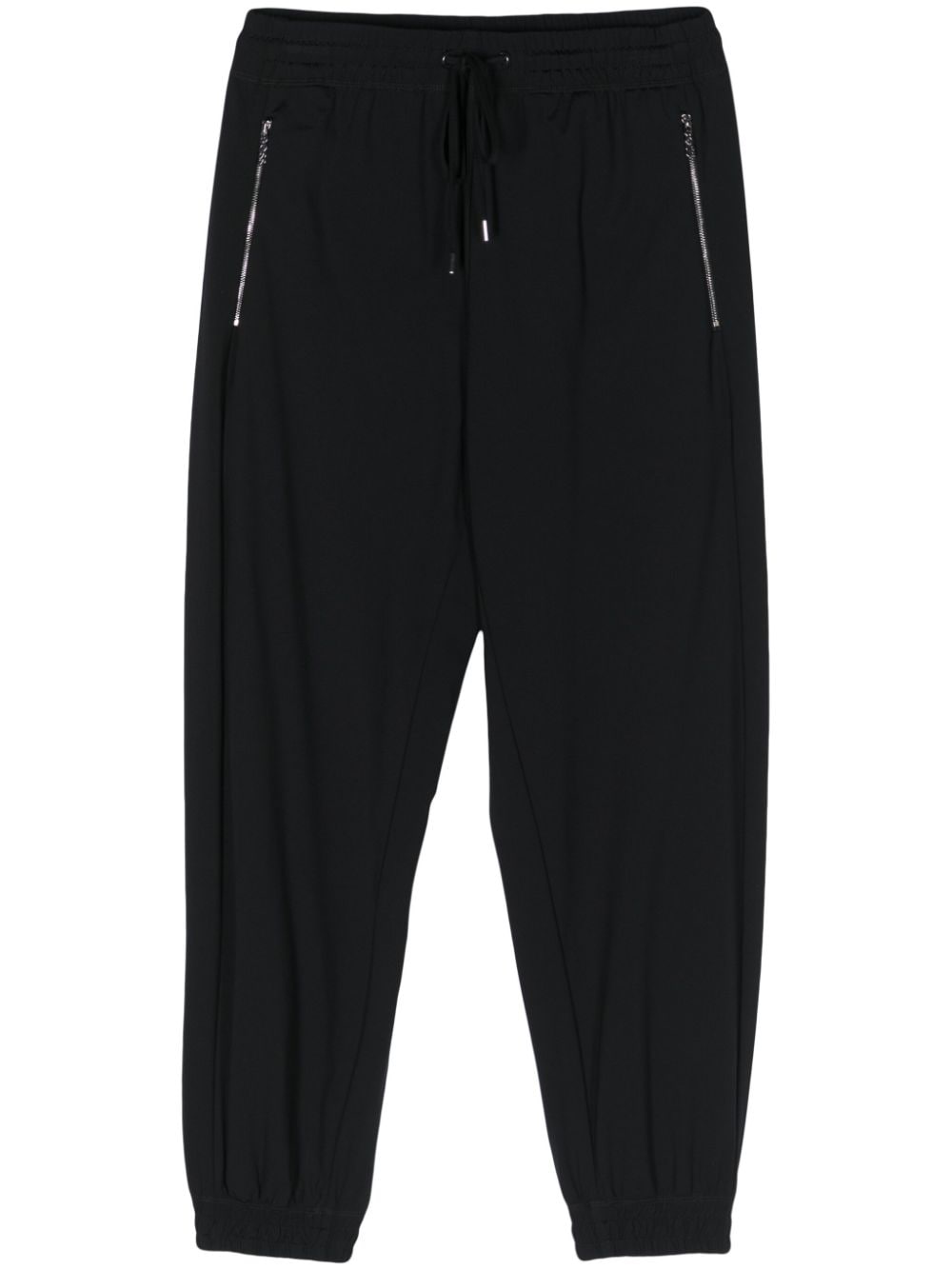 Hugo Boss Drawstring-waist Track Trousers In Black