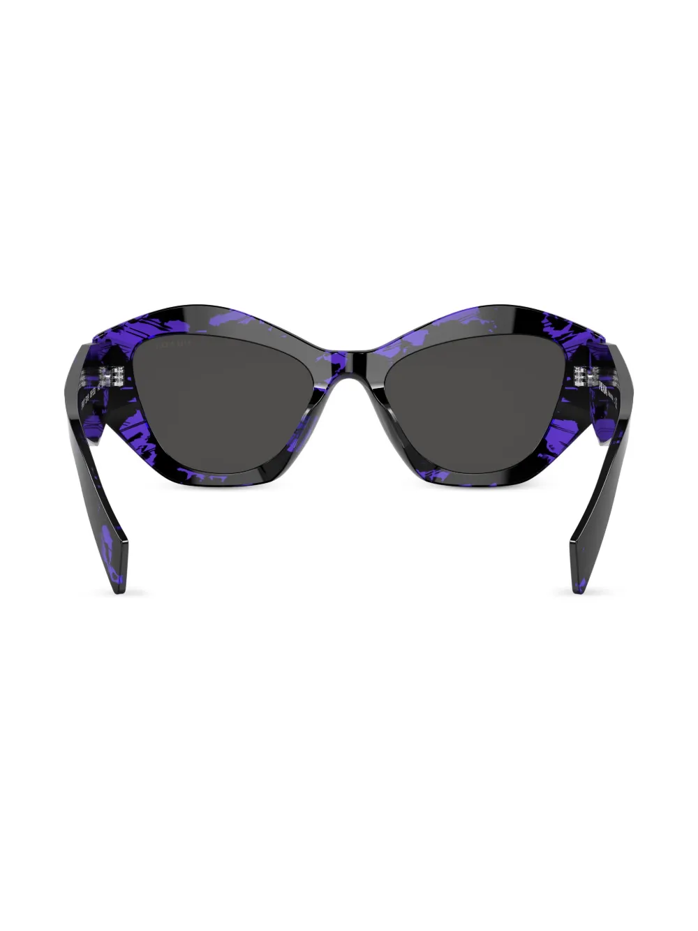 Prada Butterfly-frame Sunglasses In Black