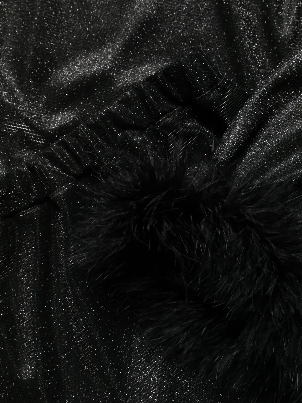 Shop Gilda & Pearl Starlet Lurex Pyjama Set In Black