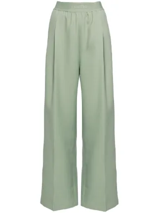 【関税込み】Stockholm (Surfboard) Club グリーン タックパンツ Stockholm Surfboard Club ワイドパンツ | グリーン | FARFETCH JP