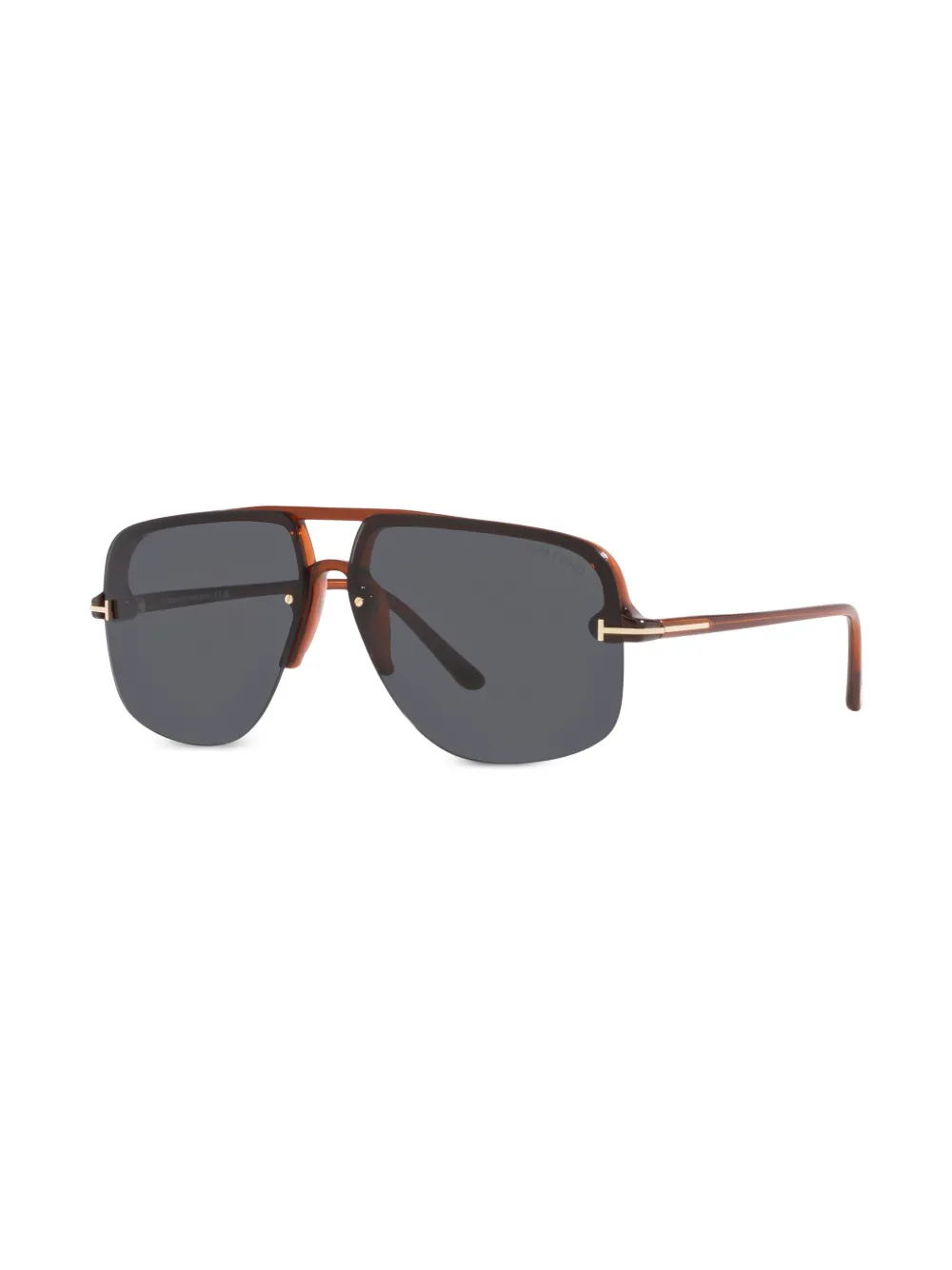 TOM FORD Eyewear Hugo-02 zonnebril Bruin