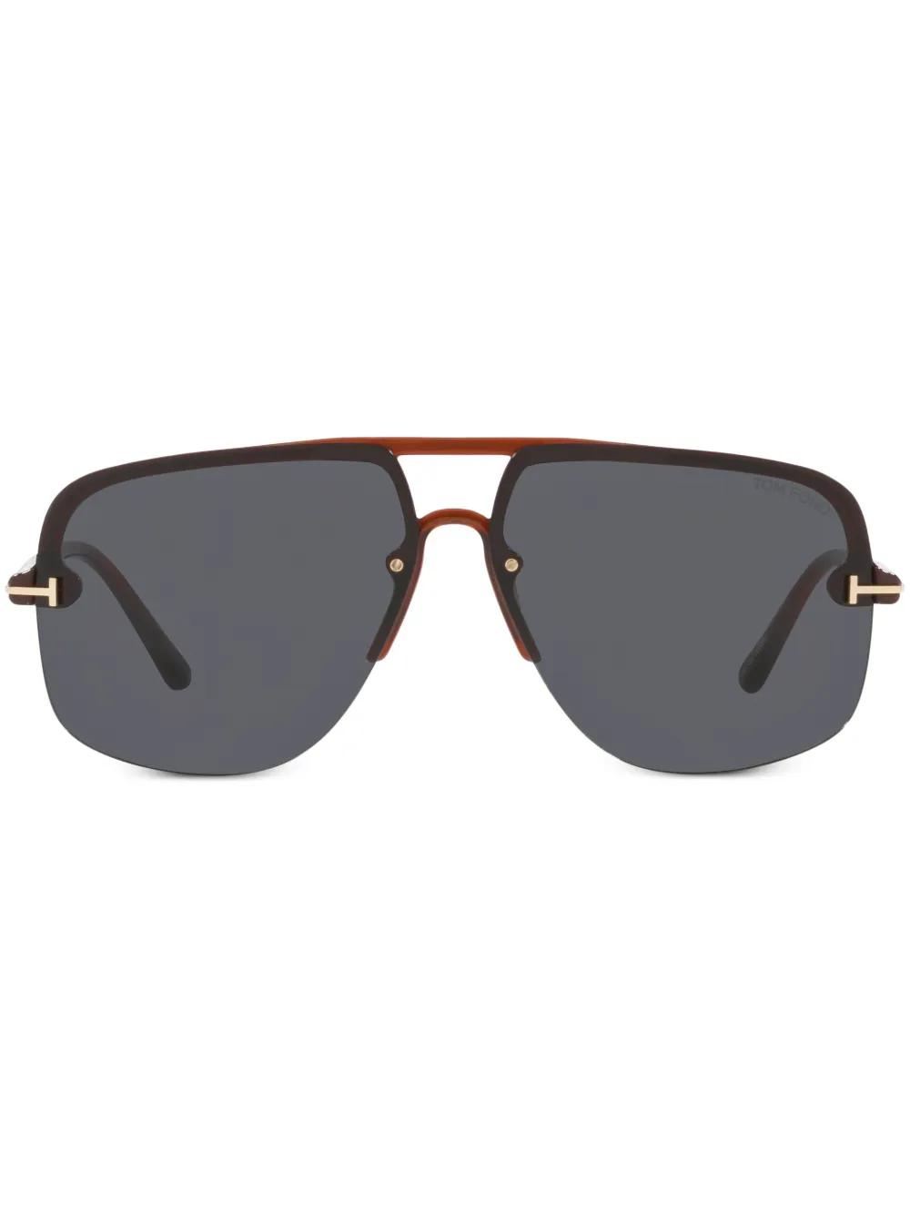 TOM FORD Eyewear Hugo-02 zonnebril Bruin