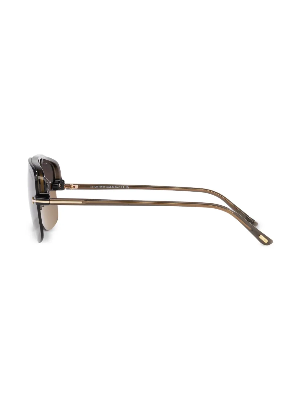 TOM FORD Eyewear Hugo-02 zonnebril Bruin