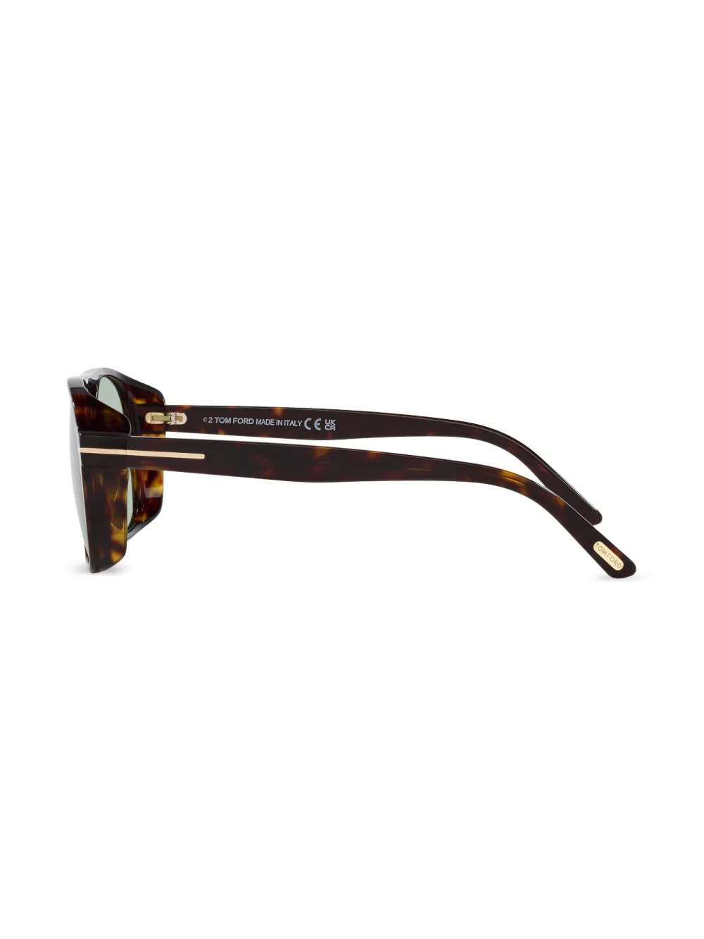 TOM FORD Eyewear Rosco zonnebril Bruin