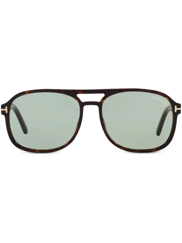 TOM FORD Eyewear Rosco サングラス | ブラウン | FARFETCH JP