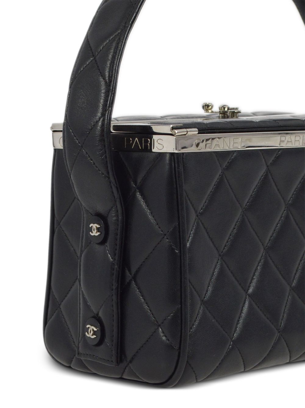 Affordable HOT SALE CHANEL 1990-2000s CC diamond-quilted handbag Women