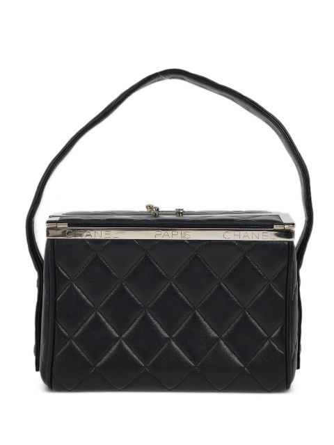 CHANEL 1990-2000s CC diamond-quilted handbag Women