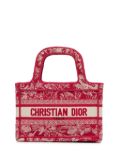 Christian Dior Pre-Owned 2021 Pre-Owned Dior Mini Embroidered Book Tote Bag