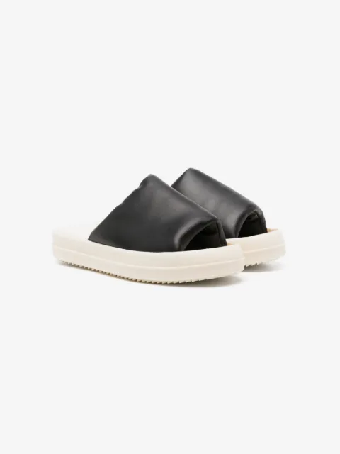 Rick Owens Kids padded leather sandals