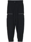 Off-White embroidered cargo trousers - Blue