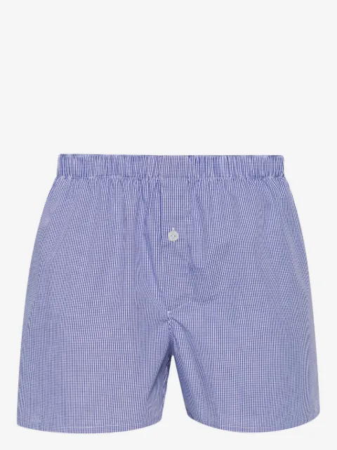 MODES GARMENTS Geruite katoenen boxershorts