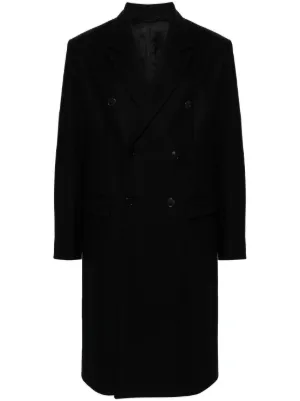 Raf Simons ダブルコート | ブラック | FARFETCH JP