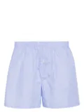 MODES GARMENTS striped cotton boxers - Blue
